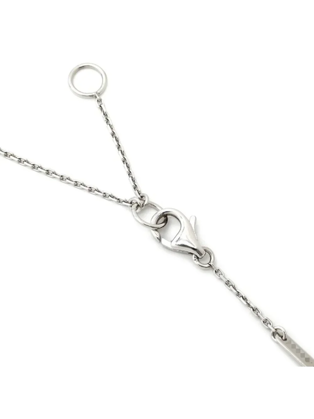 Van Cleef & Arpels Necklace Sweet Alhambra Papillon Blue White Gold 18k WG